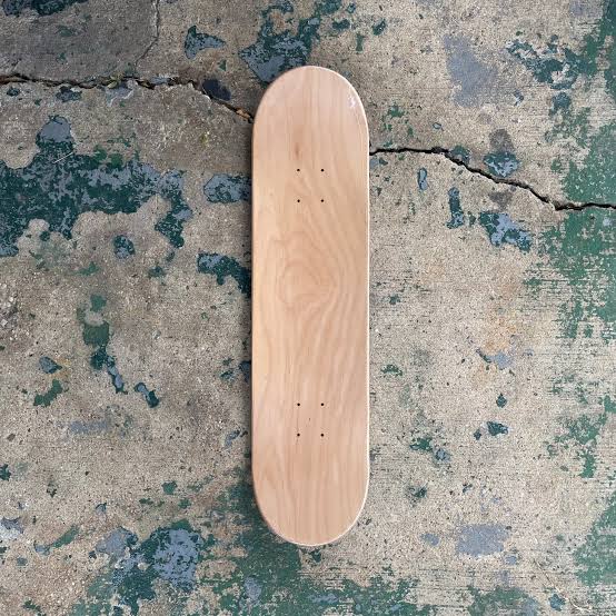 SIZE:8 BLANK SKATEBOARD DECK